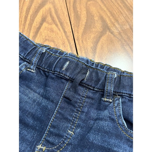 Wranglers Jeans 10 Regular Girls Blue Denim Pull On Stretch Drawstring Waist EUC - Picture 3 of 9